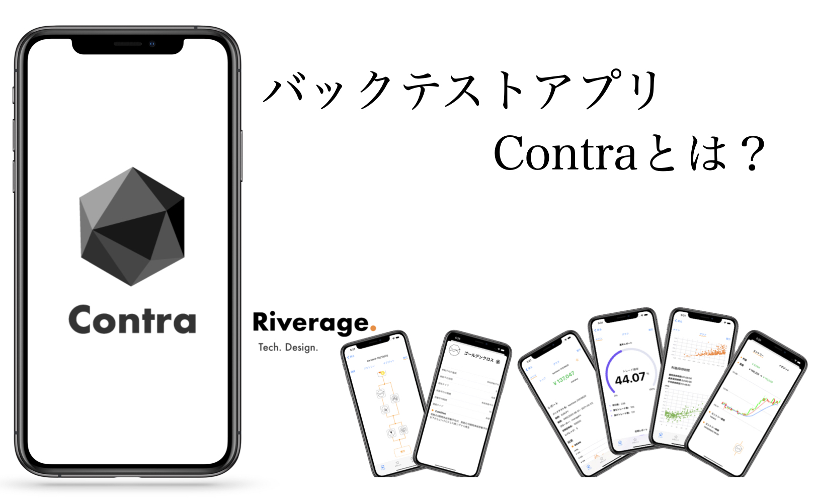 FXのバックテストがスマホできるContraアプリ バックテストの実行方法 - contra